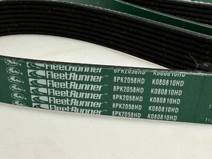 Fleet Runner Micro-V Belts | 8 Ribs | 8PK2058HD K0808 10HD - Picture 1 of 3