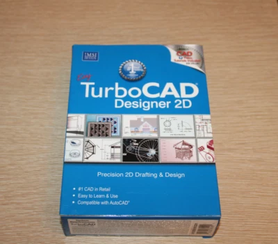 IMSI Design TurboCAD Designer 17 Software 2D Drafting Software NEW SEALED - Image 1 of 4