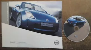 NISSAN 350Z ROADSTER orig 2005 UK Mkt Prestige Sales Brochure with CD-Rom - Picture 1 of 12