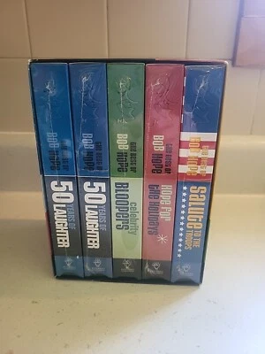 The Best Of Bob Hope-Thanks For The Memories 5 VHS Movie Box Set NEW - Image 1 of 4
