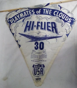 VTG HI-FLIER PAPER KITE PLAYMATES OF THE CLOUDS UNUSED JET AIRPLANE - Picture 1 of 4