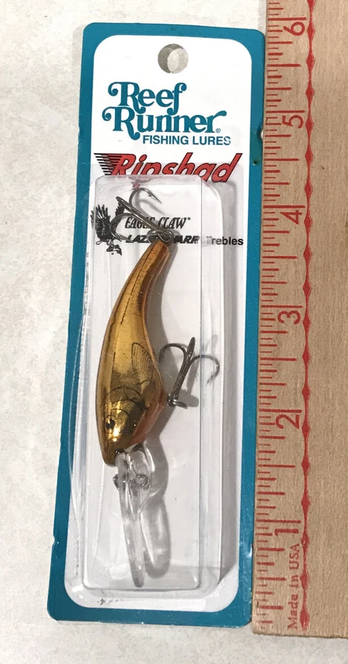 Reef Runner Ripshad Lure 200-18 Golden Shiner Walleye Bait