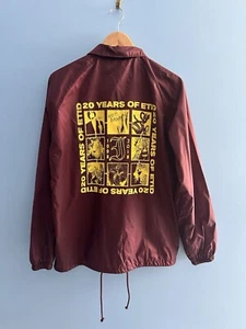 Every Time I Die 20 Years of ETID Jacket Windbreaker Medium Snap Front ETID NWOT - Picture 1 of 8