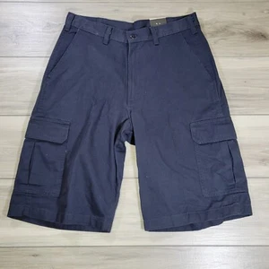 Dickies Cargo Shorts Men's 32 Navy Loose Fit 13" Inseam New - Picture 1 of 8