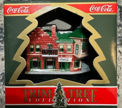 Coca-Cola Trim-A-Tree Collection 1991 EARLY BOTTLING COMPANY Ornament O#8 - Image 1 of 4