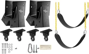 Heavy Duty Children Swing Set Hardware Replacement Kit Including 2 Swing - Picture 1 of 7