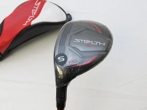 New LH TaylorMade Stealth 2 HD 23* 4 Hybrid Fujikura Speeder NX 60-S Stiff +HC - Picture 1 of 6