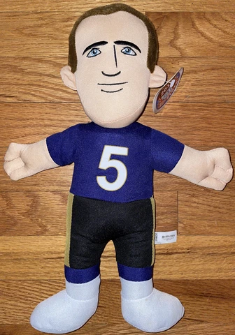 15” 2013 Joe Flacco #5 Baltimore Ravens Plush Doll Rallymen All Stars Cover