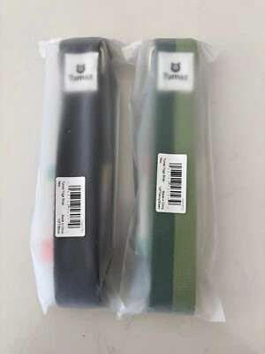 🔥2 Tumaz  10 Foot  NEW CHEAP - LongYoga Strap With D Rings - Black & ArmyGreen - Image 1 of 3