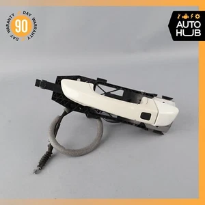 11-18 Porsche Cayenne 958 Front Left Side Exterior Door Handle Keyless Go OEM - Picture 1 of 12