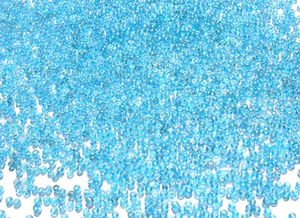 Prairie Sky - Cuentas de semillas de vidrio translúcido Craft Medley 10/0 Aurora Borealis - Imagen 1 de 7