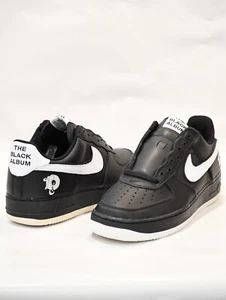 Size 10.5 - Nike Air Force 1 Black Album Roc-A-Fella JayZ - Picture 1 of 5