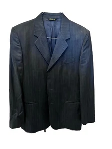 Herren Schneiderjacke Sartoria Borghese Wolle grau Kreide Gr. 50 - Bild 1 von 5
