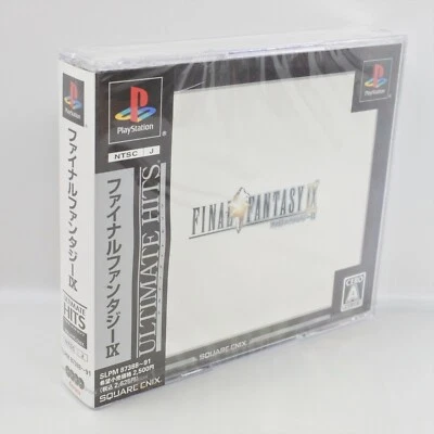 FINAL FANTASY 9 IX Ultimate Hits Unused PS1 Playstation For JP System 2104 p1 - Image 1 of 4