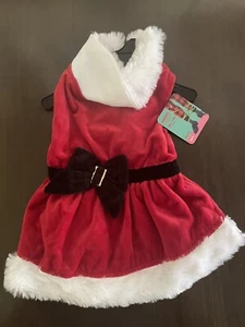 Merry Makings Petco Fairplay Hundepullover Weihnachten Urlaub Neu mit Etikett NEU Weihnachtsmannkleid - Bild 1 von 3