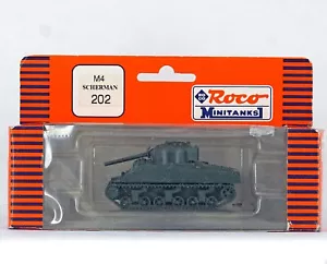 ROCO MINITANKS 202 1/87 1:87 HO H0 M4 SHERMAN - Picture 1 of 1