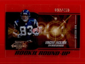 2005 Playoff Contenders Rookie Round Up #31 Vincent Jackson /450 - Picture 1 of 2