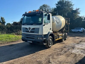 2006 FODEN CONCRETE MIXER BARREL TRUCK WAGON 6X4 DOUBLE DRIVE CAT C12 LORRIE - Picture 1 of 12
