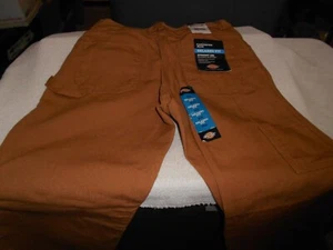 Vaqueros DICKIES LONA DENIM CALCE RELAJADO MARRÓN CLARO CARPINTERO 30 X 30 NUEVOS CON ETIQUETAS - Imagen 1 de 4