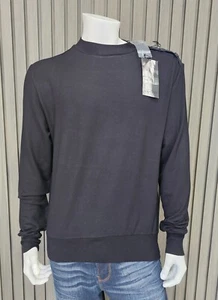 Alexander McQueen Underwear Men Long Sleeve Jumper size US Large Colour Black - Picture 1 of 5
