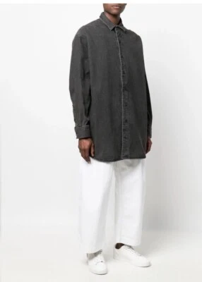 Essentials Fear Of God Cotton UNISEX Denim Oversized Denim Shirt Jacket Size XL - Image 1 of 4