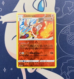 Pokémon TCG Cinderace Chilling Reign 028/198 Reverse Holo Rare NM - Picture 1 of 1