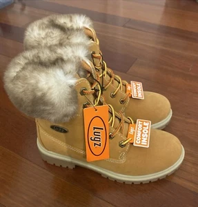 Lugz Women's Faux Fur Lace Up Boots Sizes 6, 7, 10 NWT - Picture 1 of 6