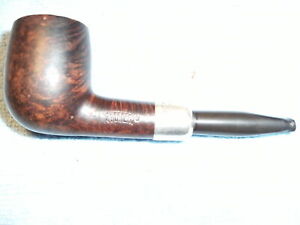Vintage Petersons Irish Republic Made, Silver Collared Briar Pipe