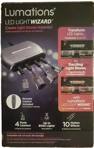 Luminations LED LIGHTWIZARD 4 Ports with Remote, BRAND NEW IN BOX - Picture 1 of 4
