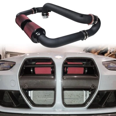 Front Mount Cold Air Intake System For 2021-2025 BMW G80/G82/G83 M3/M4 S58 3.0T - Image 1 of 4
