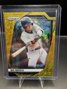 2025 Panini Prizm FOTL Mac Horvath Gold Shimmer FOTL 6/7  - Picture 1 of 2