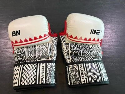 Israel Adesanya "Broken Native" MMA Grappling Gloves by Engage.  - Image 1 of 4