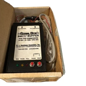 Serial Box 64k Serial Port Buffer For Commodore C-64 C-128 Vic-20 - Bild 1 von 3