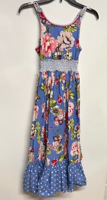Maxi Vestido Largo Floral con Volantes en Niveles Talla 10 para Niña Matilda Jane Foto 1 de 4