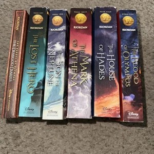 Rick Riordan Heroes Of Olympus Bks 1-5, Demigod Diaries, - Bild 1 von 6