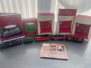 5 x Punze Andenken Weihnachten Eisenbahnschmuck - Bild 1 von 15