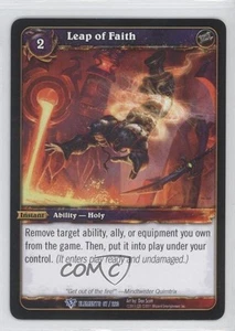 2010 World of Warcraft TCG: War of the Elements Leap of Faith #67 0f4 - Picture 1 of 3
