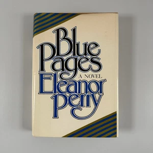 Blue Pages Eleanor Perry 1979 First Edition J.B. Lippincott Novel - Picture 1 of 9