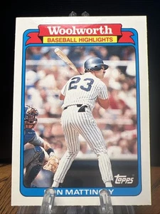Topps Woolworth 1988 béisbol destacados Don Mattingly New York Yankees #4 - Imagen 1 de 2