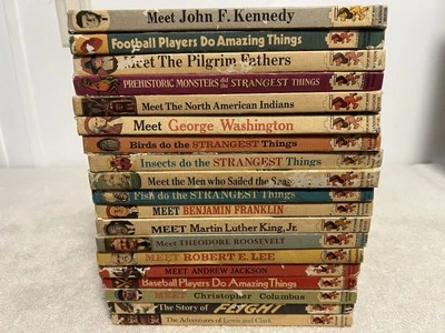 Lot of 19 Step-Up Random House Books History Foto 1 de 4