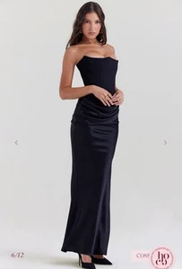 Black Strapless Body Icon dress - Picture 1 of 4