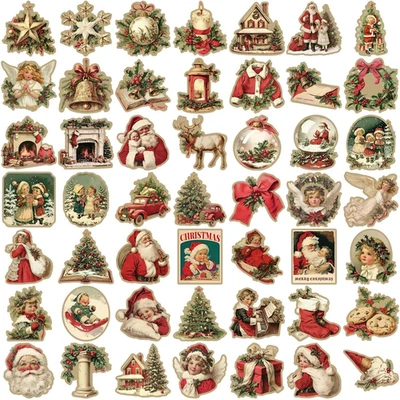 Weihnachtsaufkleber - Eihnachtssticker | Weihnachtssticker | Sticker Weihnachten - Bild 1 von 4