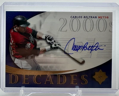2005 Ultimate Signature Edition - Signature Decades Carlos Beltran #SD-CB /99  - Image 1 of 2