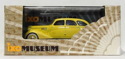 Ixo Models escala 1/43 fundido MUS055 - 1939 Berliet 11CV Dauphine - Amarelo - Imagem 1 de 4