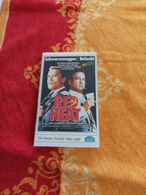 vhs kassetten red heat starlight schwarzenegger belushi - Bild 1 von 4