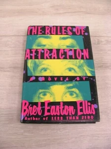 The Rules of Attraction Bret Easton Ellis 1987 HC/DJ 1st Ed LGBT American Queer  - Picture 1 of 12