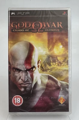 PSP God Of War Chains Of Olympus, New And Sony Factory Sealed - Image 1 of 4