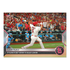 Albert Pujols 2022 MLB TOPPS NOW Card #903 - 3rd MLB History 2,200 RBIs