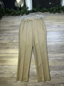 Lauren Ralph Lauren Girls Pants Size 10R 25” Waist Brown New With Tags - Picture 1 of 17