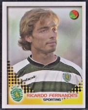 2002-03 Panini Futebol Portugal Stickers #298 Ricardo Fernandes (Sporting CP) 